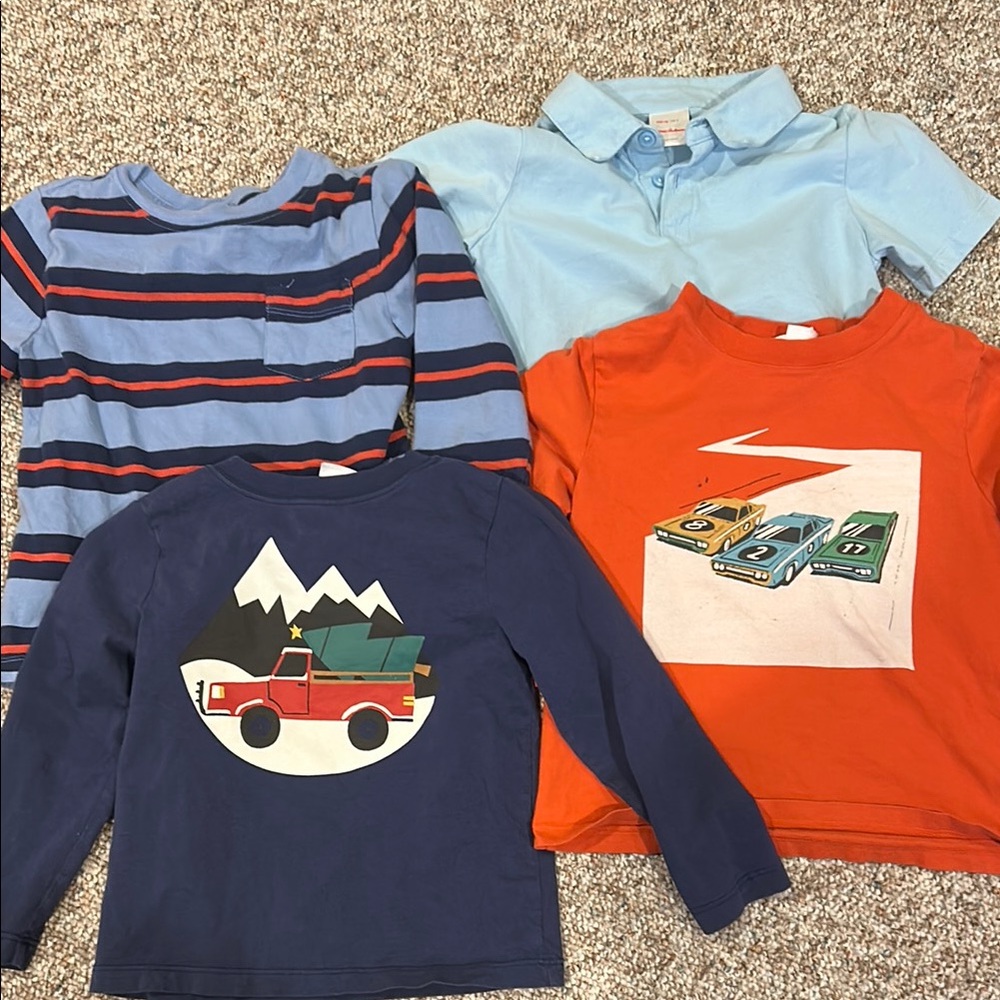 Hanna Andersson Long & Short Sleeve Shirt Lot